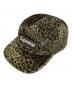 SUPREME（シュプリーム）の古着「キャップ LEOPARD VELVET CAMP CAP」｜ブラウン