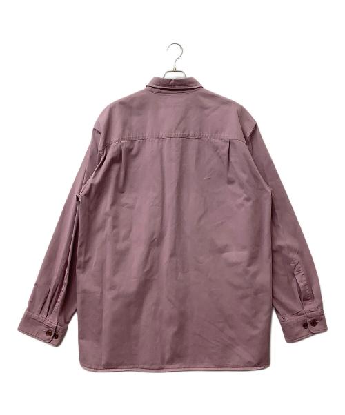 DRIES VAN NOTEN（ドリスヴァンノッテン）DRIES VAN NOTEN (ドリスヴァンノッテン) オーバーサイズシャツ　Crowse M.W. ラベンダー サイズ:Lの古着・服飾アイテム