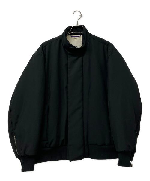 OAMC（オーエーエムシー）OAMC (オーエーエムシー) 中綿ジャケット TAOS BOMBER JACKET ブラック サイズ:Lの古着・服飾アイテム