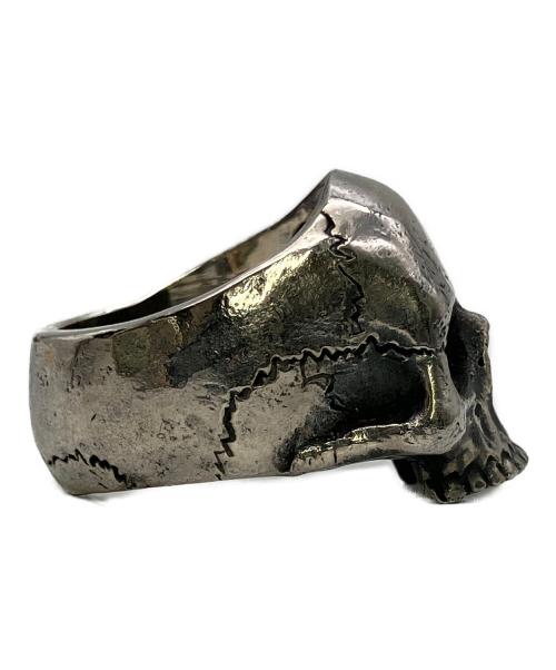 ノーブランド（ノーブランド）ノーブランド (ノーブランド) リング  SILVER925 18号 スカル シルバーカラー サイズ:18号の古着・服飾アイテム