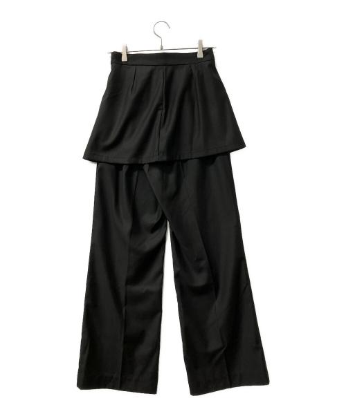 Sea Room lynn（シールームリン）Sea Room lynn (シールームリン) パンツ　レイヤード2wayパンツ ブラック サイズ:Ｍ 未使用品の古着・服飾アイテム