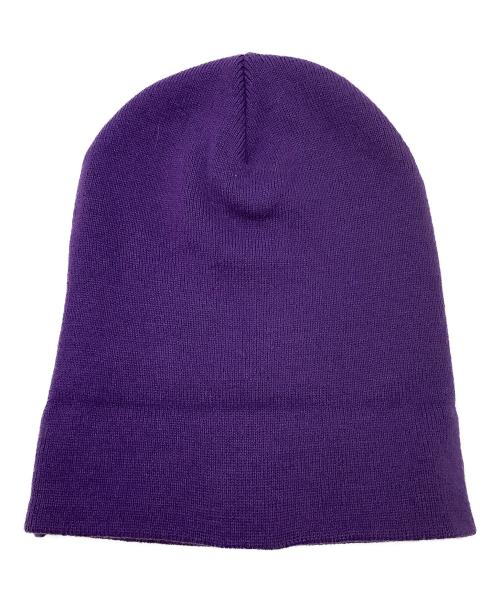 SUPREME（シュプリーム）SUPREME (シュプリーム) New Era (ニューエラ) ビーニー Devil S Logo Beanie パープルの古着・服飾アイテム