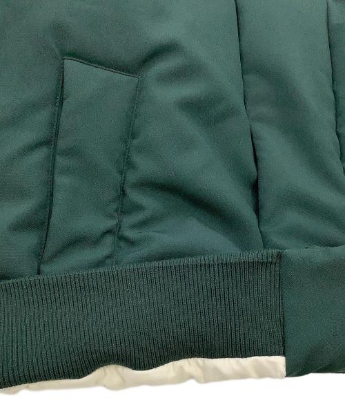 OAMC（オーエーエムシー）OAMC (オーエーエムシー) 中綿ジャケット TAOS BOMBER JACKET グリーン×ベージュ サイズ:Lの古着・服飾アイテム