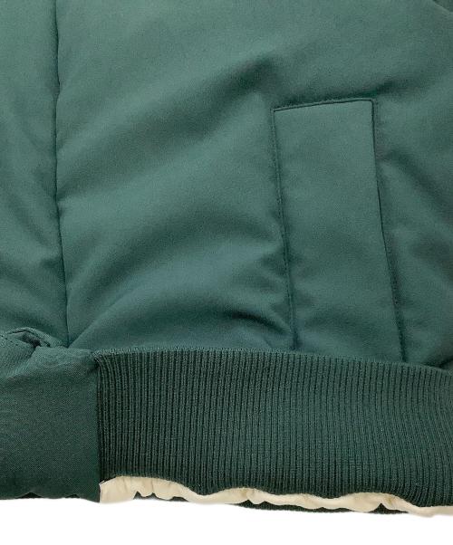 OAMC（オーエーエムシー）OAMC (オーエーエムシー) 中綿ジャケット TAOS BOMBER JACKET グリーン×ベージュ サイズ:Lの古着・服飾アイテム