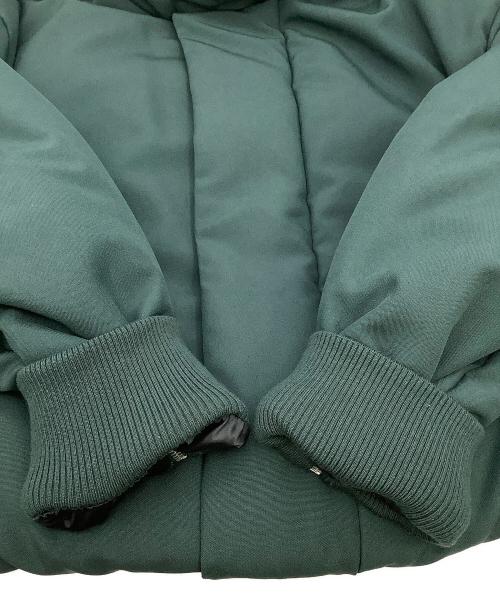 OAMC（オーエーエムシー）OAMC (オーエーエムシー) 中綿ジャケット TAOS BOMBER JACKET グリーン×ベージュ サイズ:Lの古着・服飾アイテム