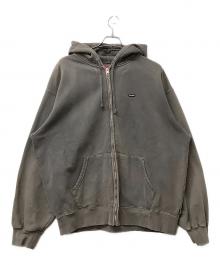 SUPREME（シュプリーム）の古着「ジップパーカー　24ss スモールボックスロゴ」｜ブラウン