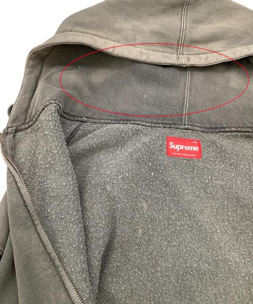 SUPREME（シュプリーム）SUPREME (シュプリーム) ジップパーカー　24ss スモールボックスロゴ ブラウン サイズ:Lの古着・服飾アイテム
