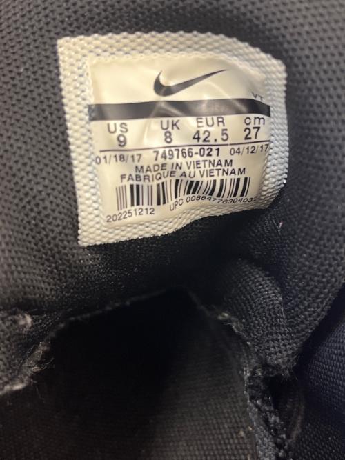 NIKE（ナイキ）NIKE (ナイキ) NIKE  スニーカー ブラック サイズ:27の古着・服飾アイテム