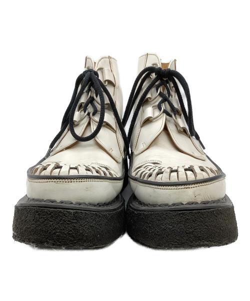 GEORGE COX（ジョージコックス）GEORGE COX (ジョージコックス) ブーツ SKIPTON BOOT ホワイト サイズ:7の古着・服飾アイテム