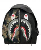 BAPE BY A BATHING APEベイプバイアベイシングエイプ）の古着「リュック 1ST CAMO SHARK DAY PACK」