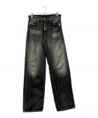 DIESELディーゼル）の古着「デニムパンツ　A11598」｜ブラック