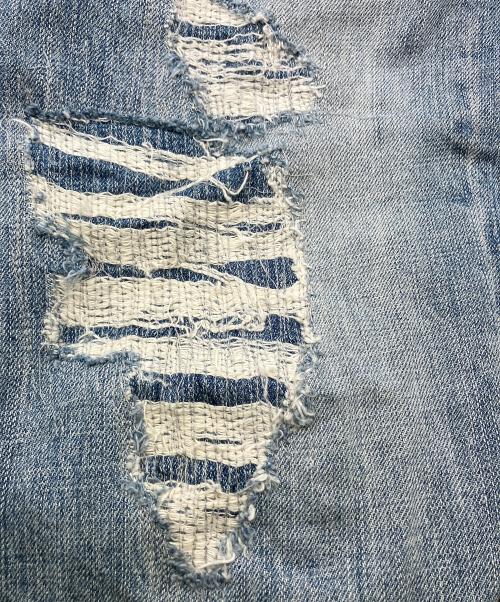 VANSON（バンソン）VANSON (バンソン) パンツ ダメージデニムパンツ Lot 705 ブルー サイズ:36の古着・服飾アイテム