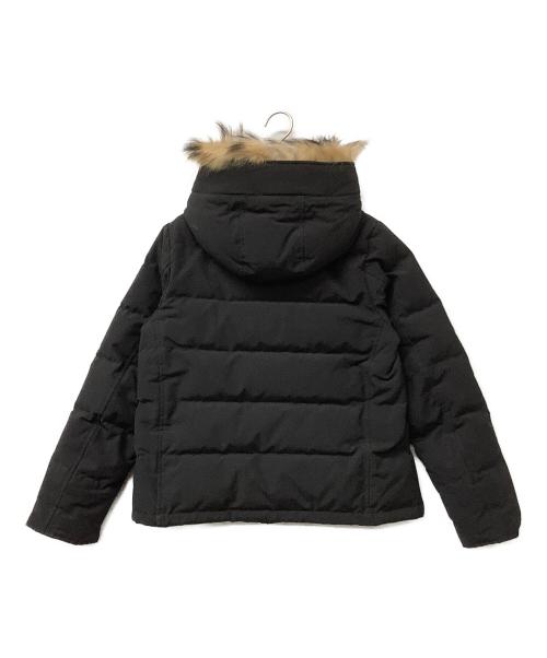 DANTON（ダントン）DANTON (ダントン) ダウンジャケット ファー付きキルトダウンジャケット ブラック サイズ:36の古着・服飾アイテム