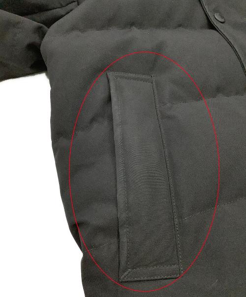 DANTON（ダントン）DANTON (ダントン) ダウンジャケット ファー付きキルトダウンジャケット ブラック サイズ:36の古着・服飾アイテム