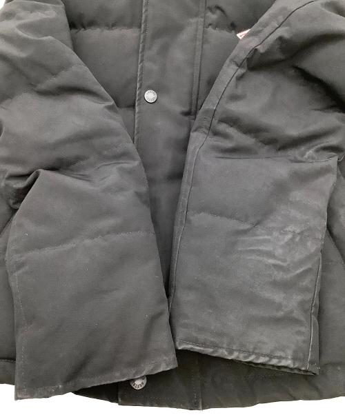 DANTON（ダントン）DANTON (ダントン) ダウンジャケット ファー付きキルトダウンジャケット ブラック サイズ:36の古着・服飾アイテム