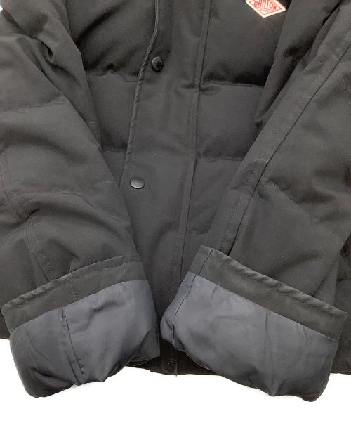 DANTON（ダントン）DANTON (ダントン) ダウンジャケット ファー付きキルトダウンジャケット ブラック サイズ:36の古着・服飾アイテム