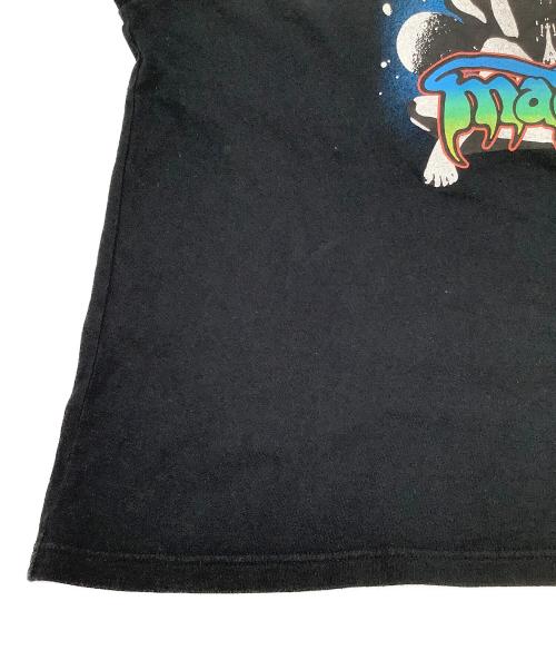 Hysteric Glamour（ヒステリックグラマー）Hysteric Glamour (ヒステリックグラマー) ノースリーブカットソー THE MAJOR WORLD TOUR ブラック サイズ:Lの古着・服飾アイテム
