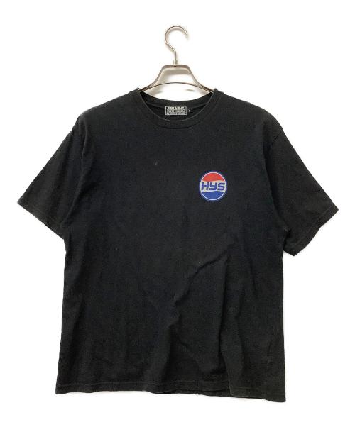 Hysteric Glamour（ヒステリックグラマー）Hysteric Glamour (ヒステリックグラマー) 半袖カットソー HYS BOTTLERS ブラック サイズ:Lの古着・服飾アイテム