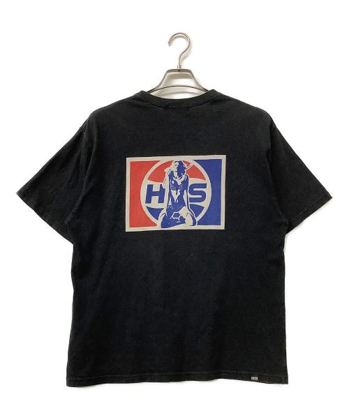 Hysteric Glamour（ヒステリックグラマー）Hysteric Glamour (ヒステリックグラマー) 半袖カットソー HYS BOTTLERS ブラック サイズ:Lの古着・服飾アイテム