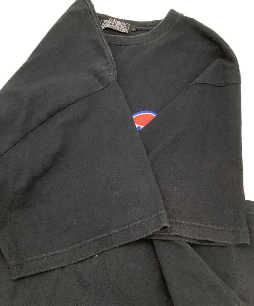 Hysteric Glamour（ヒステリックグラマー）Hysteric Glamour (ヒステリックグラマー) 半袖カットソー HYS BOTTLERS ブラック サイズ:Lの古着・服飾アイテム