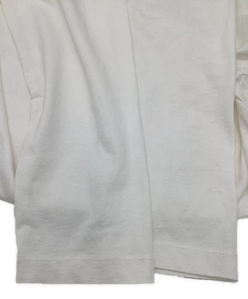 JIL SANDER（ジルサンダー）JIL SANDER (ジルサンダー) 長袖カットソー クルーネックカットソー ホワイト サイズ:Mの古着・服飾アイテム
