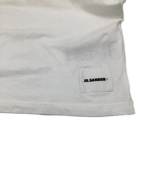 JIL SANDER（ジルサンダー）JIL SANDER (ジルサンダー) 長袖カットソー クルーネックカットソー ホワイト サイズ:Mの古着・服飾アイテム