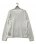 JIL SANDER (ジルサンダー) 長袖カットソー クルーネックカットソー ホワイト サイズ:M：7000円