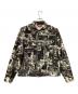 SUPREME（シュプリーム）の古着「Vibrations Corduroy Trucker Jacket　総柄」｜ホワイト×ブラック