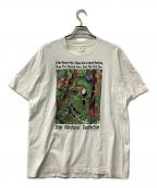 FRUIT OF THE LOOMフルーツオブザルーム）の古着「90`s半袖カットソー Human-i-Tees」｜ホワイト