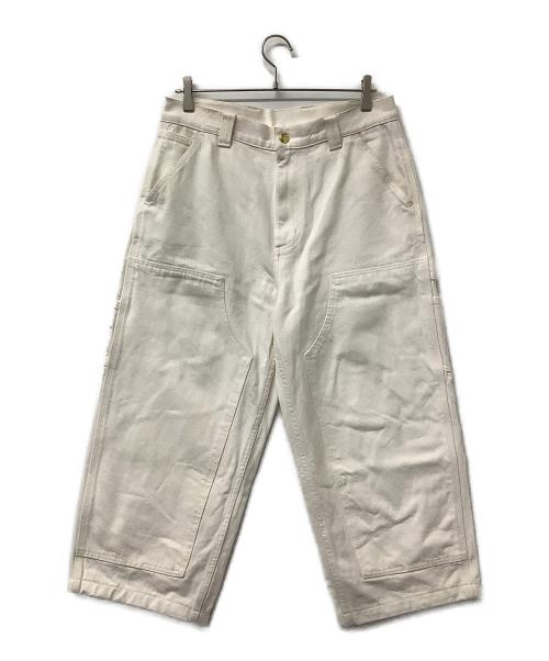 Carhartt WIP（カーハート ワーク イン プログレス）Carhartt WIP (カーハート ワーク イン プログレス) ペインターパンツ Ethan Double Knee Pant ホワイト サイズ:Sの古着・服飾アイテム