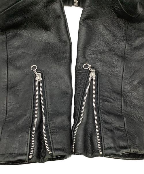 AVIREX（アヴィレックス）AVIREX (アヴィレックス) ジャケット シングルライダースジャケット ブラック サイズ:Mの古着・服飾アイテム