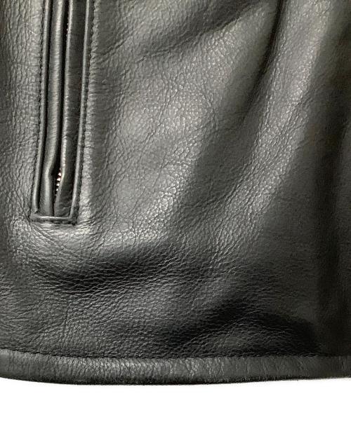 AVIREX（アヴィレックス）AVIREX (アヴィレックス) ジャケット シングルライダースジャケット ブラック サイズ:Mの古着・服飾アイテム