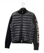 MONCLERモンクレール）の古着「ダウンジャケット CARDIGAN TRICOT」｜ブラック