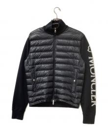MONCLER（モンクレール）の古着「ダウンジャケット CARDIGAN TRICOT」｜ブラック