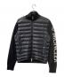 MONCLER（モンクレール）の古着「ダウンジャケット CARDIGAN TRICOT」｜ブラック