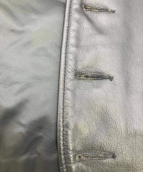 Schott（ショット）Schott (ショット) レザーベスト　MADE　IN　USA ブラック サイズ:Mの古着・服飾アイテム