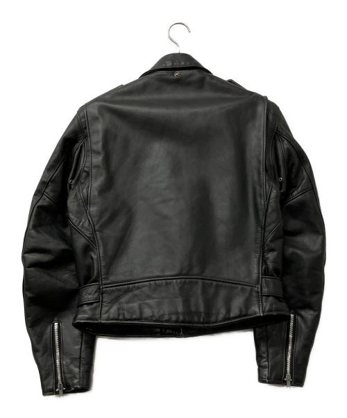 Schott（ショット）Schott (ショット) レザージャケット ブラック サイズ:Lの古着・服飾アイテム