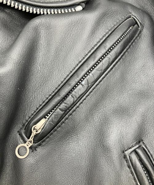 Schott（ショット）Schott (ショット) レザージャケット ブラック サイズ:Lの古着・服飾アイテム