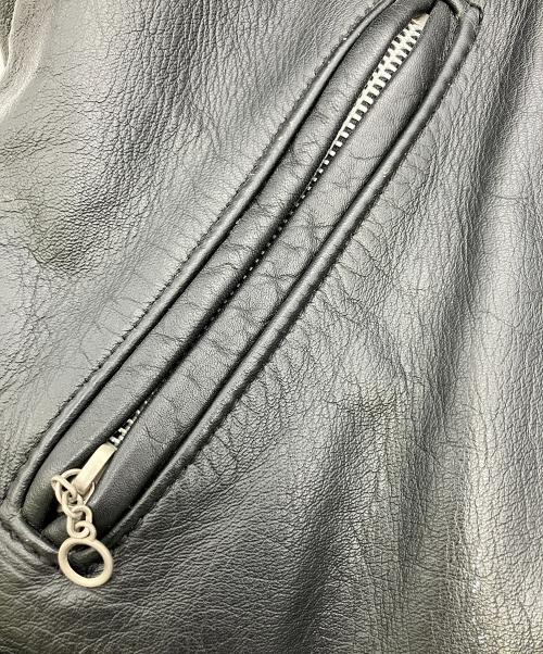 Schott（ショット）Schott (ショット) レザージャケット ブラック サイズ:Lの古着・服飾アイテム