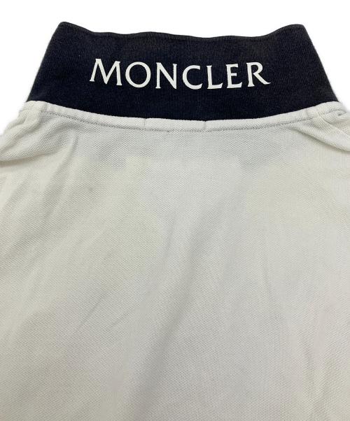 MONCLER（モンクレール）MONCLER (モンクレール) 半袖ポロシャツ ホワイト サイズ:XSの古着・服飾アイテム
