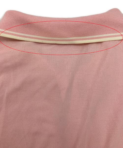 MONCLER（モンクレール）MONCLER (モンクレール) ポロシャツ ピンク サイズ:Sの古着・服飾アイテム