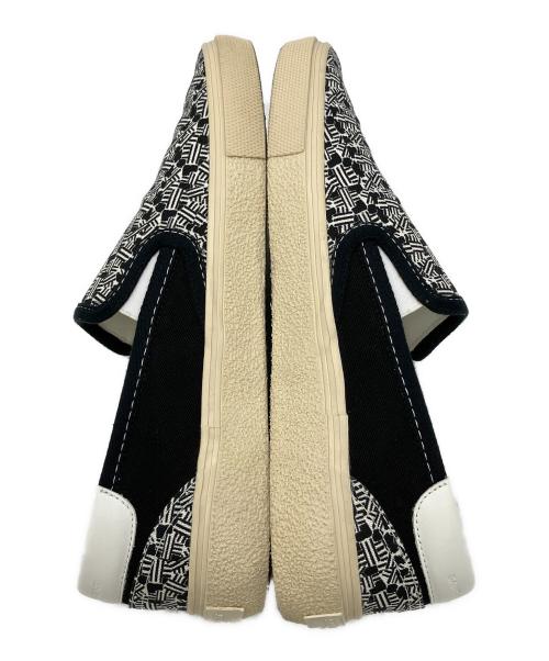Saint Laurent Paris（サンローランパリ）Saint Laurent Paris (サンローランパリ) スリッポン ブラック×ホワイト サイズ:25の古着・服飾アイテム