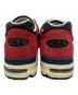 NEW BALANCE (ニューバランス) ローカットスニーカー 990v2 レッド×ネイビー サイズ:25.5：20000円