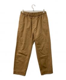JIL SANDER（ジルサンダー）の古着「パンツ Tailored Cotton Trousers」｜ブラウン