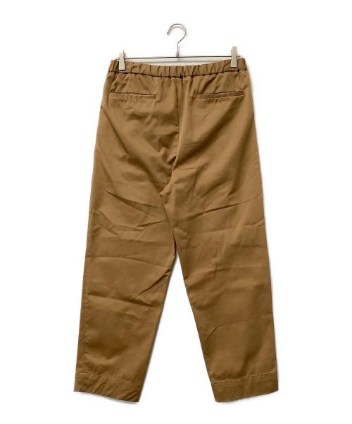 JIL SANDER（ジルサンダー）JIL SANDER (ジルサンダー) パンツ Tailored Cotton Trousers ブラウン サイズ:48の古着・服飾アイテム