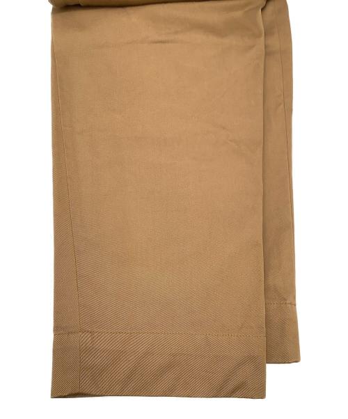 JIL SANDER（ジルサンダー）JIL SANDER (ジルサンダー) パンツ Tailored Cotton Trousers ブラウン サイズ:48の古着・服飾アイテム