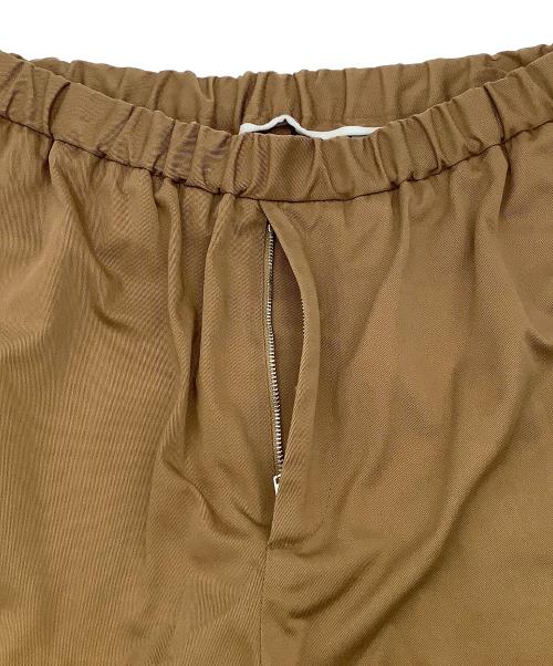 JIL SANDER（ジルサンダー）JIL SANDER (ジルサンダー) パンツ Tailored Cotton Trousers ブラウン サイズ:48の古着・服飾アイテム