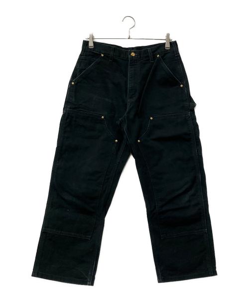 CarHartt（カーハート）CarHartt (カーハート) ダブルニーペインターパンツ　00s USA製 ブラック サイズ:Lの古着・服飾アイテム