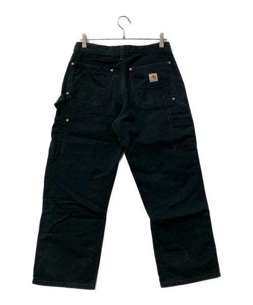 CarHartt（カーハート）CarHartt (カーハート) ダブルニーペインターパンツ　00s USA製 ブラック サイズ:Lの古着・服飾アイテム