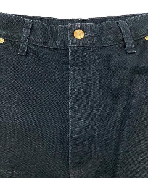 CarHartt（カーハート）CarHartt (カーハート) ダブルニーペインターパンツ　00s USA製 ブラック サイズ:Lの古着・服飾アイテム